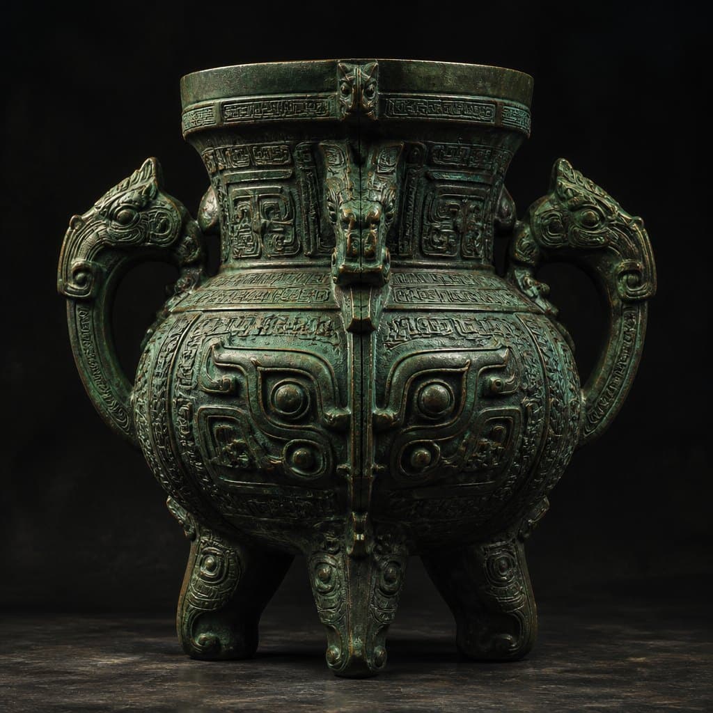 AI-generated interpretation of Ancient Chinese Art