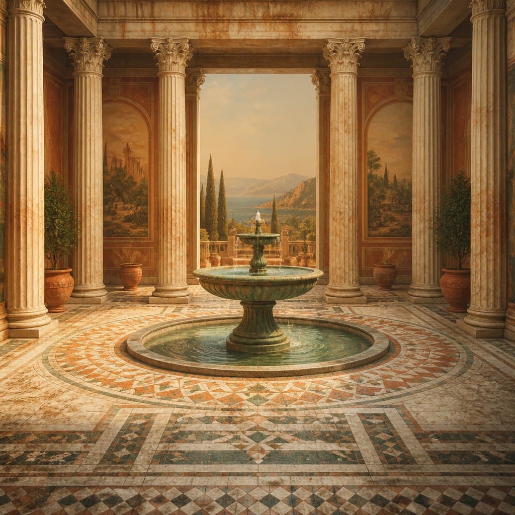 AI-generated interpretation of Ancient Roman Art