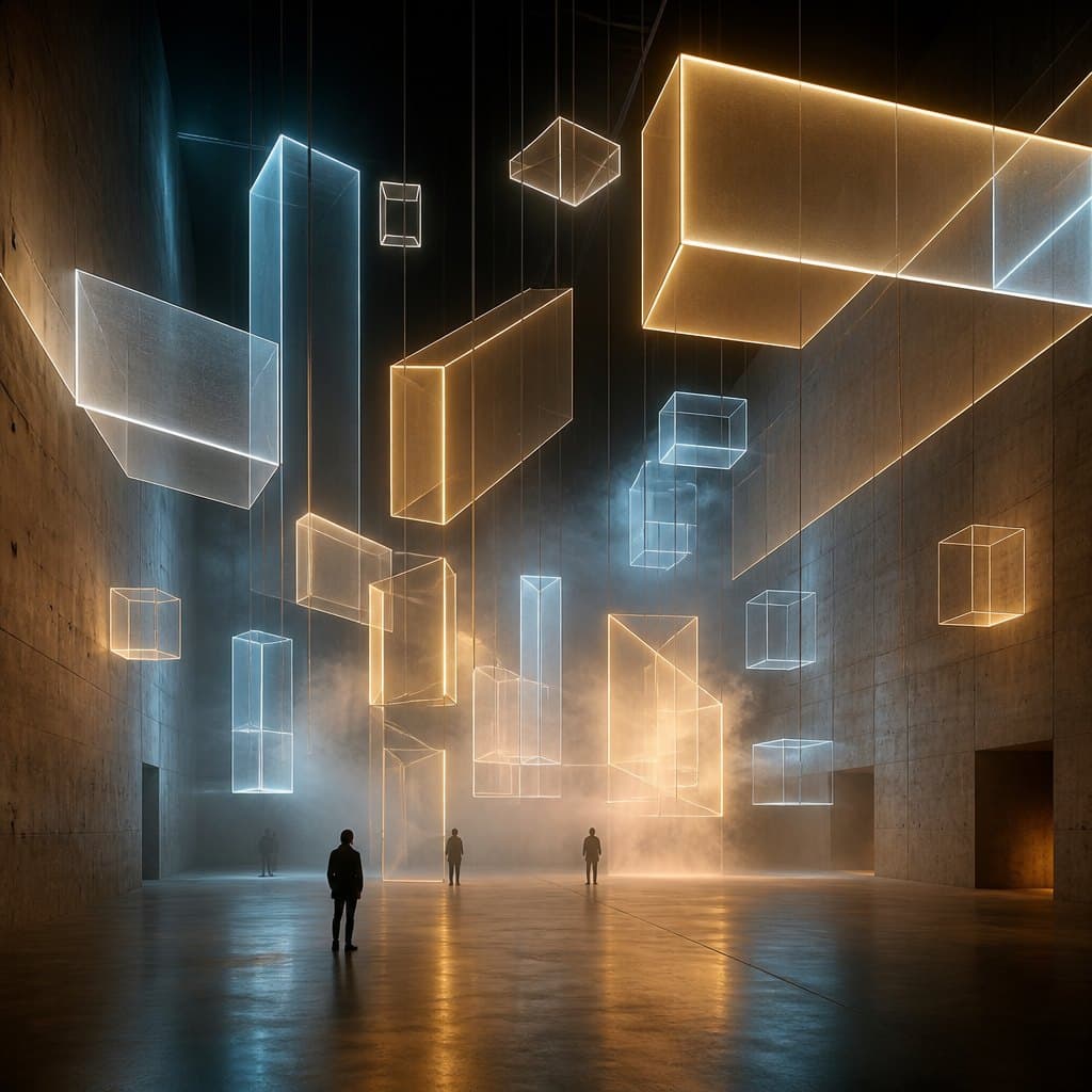 AI-generated interpretation of Contemporary Art