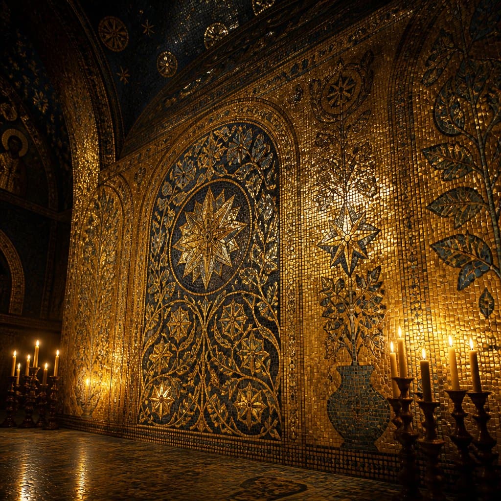 AI-generated interpretation of Early Christian Art