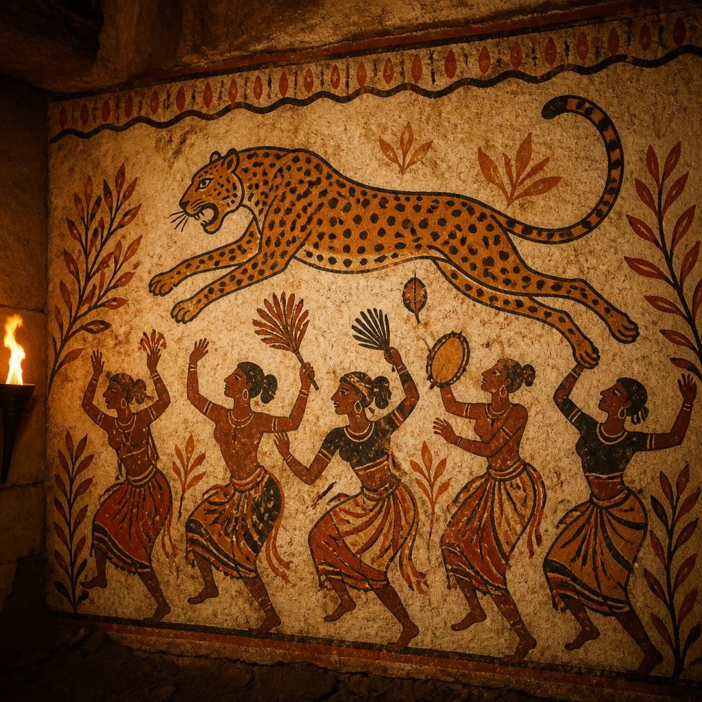 AI-generated interpretation of Etruscan Art