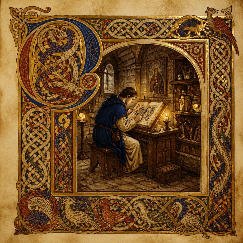 AI-generated interpretation of Medieval Art