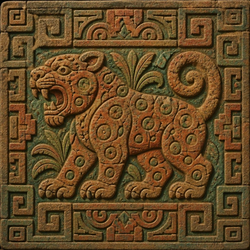 AI-generated interpretation of Pre-Columbian Art