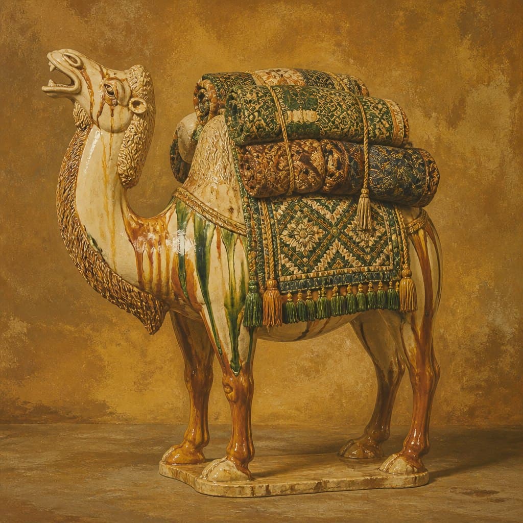 AI-generated interpretation of Tang Dynasty Art