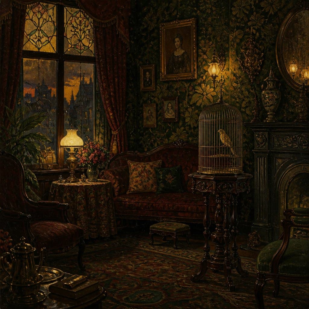 AI-generated interpretation of Victorian Art
