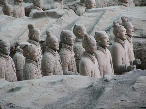 Group of soldiers — Ancient Chinese Art