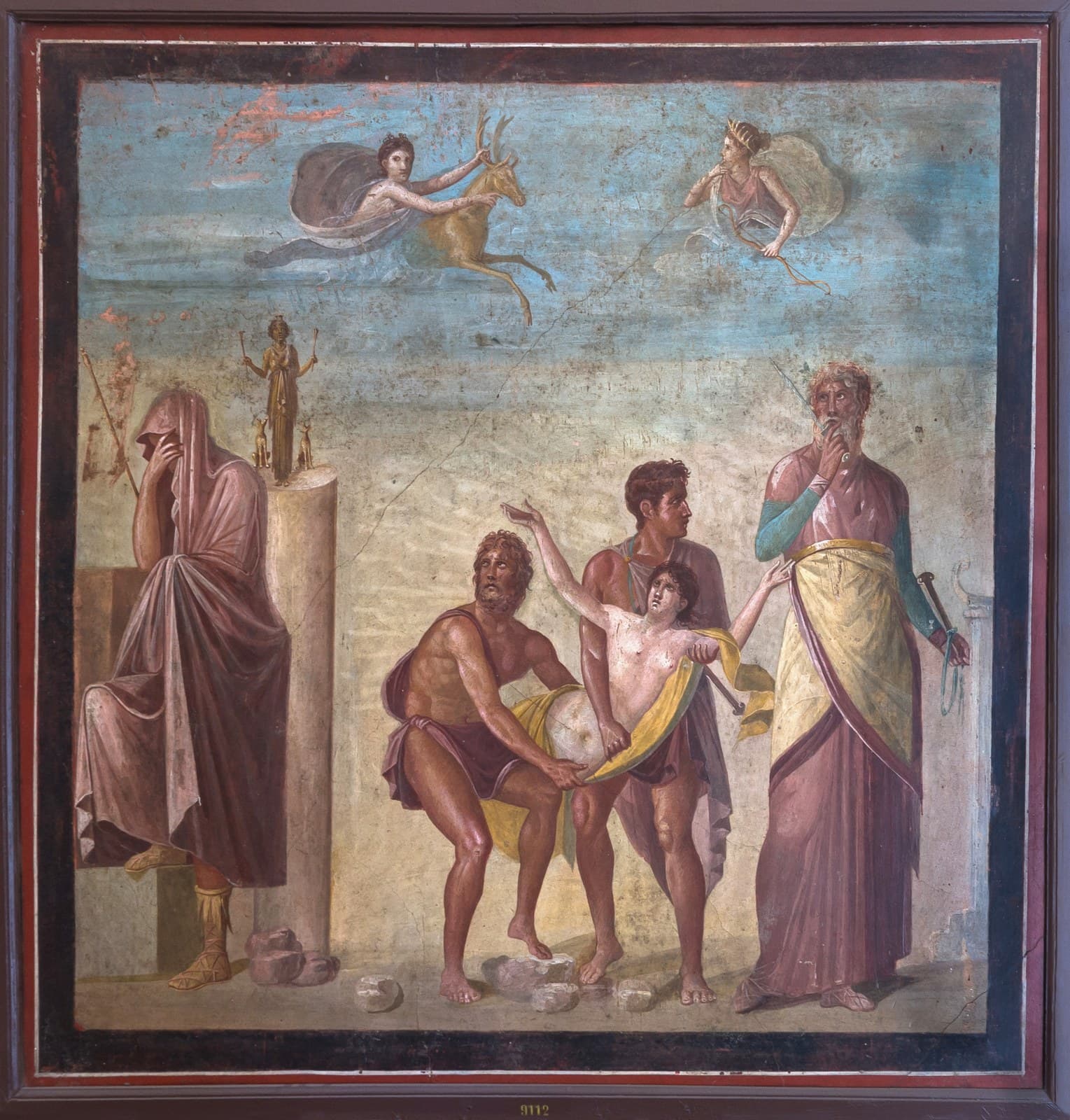 Sacrifice of Iphigeneialabel QS:Lfr,"Le Sacrifice d'Iphigénie"label QS:Len,"Sacrifice of Iphigeneia"label QS:Lca,"Sacrifici d'Ifigenia"label QS:Lel,"Η θυσία της Ιφιγένειας (Αρχαιολογικό μουσείο Νάπολης)"label QS:Lit,"Sacrificio di Ifigenia" — Ancient Roman Art