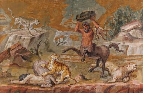 Centaur mosaictitle QS:P1476,en:"Centaur mosaic"label QS:Len,"Centaur mosaic" — Ancient Roman Art