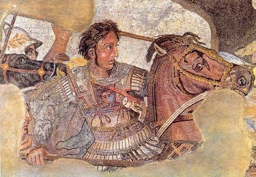 BattleofIssus333BC-mosaic-detail1 — Ancient Roman Art