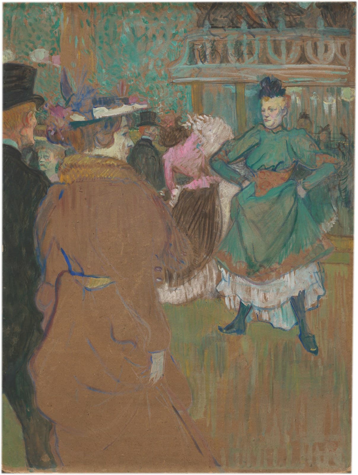 Im »Moulin Rouge«: Beginn der Quadrille — Belle Époque Art