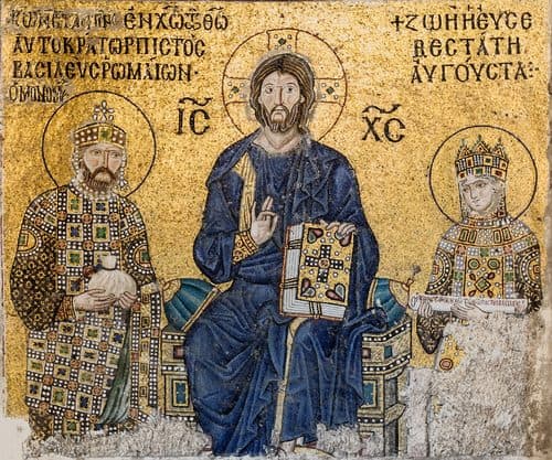 Empress Zoe mosaic Hagia Sophia — Byzantine Art