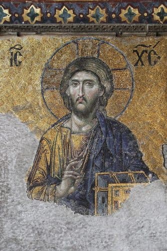 Sainte-Sophie - mosaïque de la Déisis - Pantocrator — Byzantine Art