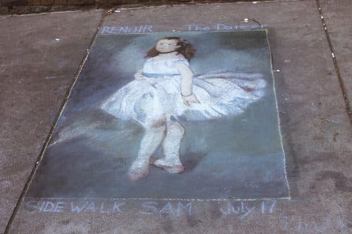 Sidewalk Sam Boston July 1974 — Contemporary Art