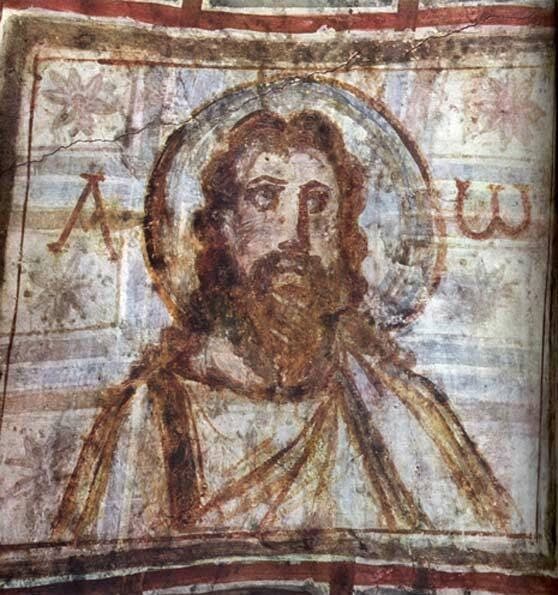 Christ with beard — Early Christian Art