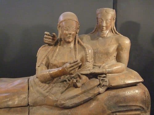Etruscan sarcophagus — Etruscan Art