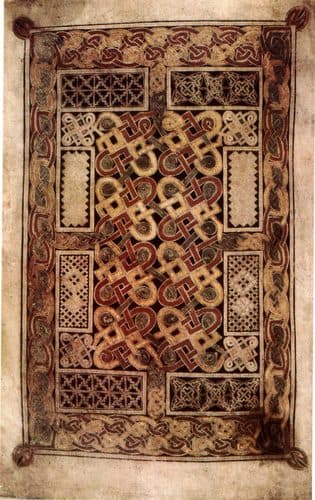 BookOfDurrowFolio125vCarpetPage — Migration Period Art