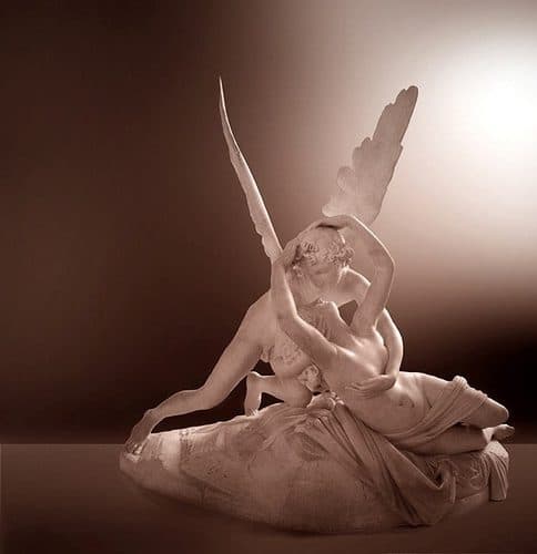 Canova - Eros and Psyche (edited background) — The Neoclassical Era