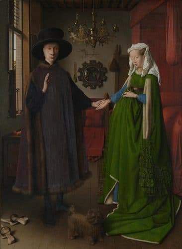 The Arnolfini Portrait title QS:P1476,en:"The Arnolfini Portrait "label QS:Len,"The Arnolfini Portrait "label QS:Les,"Retrato de Arnolfini y su esposa"label QS:Lhu,"Arnolfini házaspár"label QS:Leu,"Arnolfini senar-emazteen erretratua"label QS:Lru,"Портрет четы Арнольфини"label QS:Lde-ch,"Arnolfini-Hochzeit"label QS:Lde,"Arnolfini-Porträt"label QS:Len-gb,"Arnolfini Portrait"label QS:Lfa,"پرتره آرنولفینی"label QS:Lzh,"阿尔诺非尼夫妇"label QS:Lda,"Arnolfinis bryllup"label QS:Lka,"არნოლფინების ოჯახის პორტრეტი"label QS:Lja,"アルノルフィーニ夫妻像"label QS:Larz,"بورتريه ارنولفينى"label QS:Lhe,"נישואי הזוג ארנולפיני"label QS:Lla,"Coniuges Arnolfini"label QS:Lfi,"Giovanni Arnolfini ja hänen vaimonsa"label QS:Leo,"La geedzoj Arnolfini"label QS:Lit,"Ritratto dei coniugi Arnolfini"label QS:Lfr,"Les Époux Arnolfini"label QS:Lhr,"Portret Arnolfinijevih"label QS:Lmk,"Портрет на Арнолфиниеви"label QS:Lsv,"Makarna Arnolfinis trolovning"label QS:Lhy,"Ադոլֆինի ամուսնական զույգի դիմանկար"label QS:Lvi,"Chân dung Arnolfini"label QS:Lpt,"O Casal Arnolfini"label QS:Lko,"아르놀피니 부부의 초상"label QS:Laz,"Arnolfini cütlüyünün portreti"label QS:Len-ca,"Arnolfini Portrait"label QS:Lsl,"Portret Arnolfinijev"label QS:Lth,"ภาพเหมือนอาร์นอลฟีนี"label QS:Lpt-br,"O Casal Arnolfini"label QS:Lsh,"Portret Arnolfinijevih"label QS:Lid,"Potret Arnolfini"label QS:Lpl,"Portret małżonków Arnolfinich"label QS:Lnb,"Arnolfinis bryllup"label QS:Lnl,"Portret van Giovanni Arnolfini en zijn vrouw"label QS:Luk,"Портрет подружжя Арнольфіні"label QS:Lsk,"Manželia Arnolfiniovci"label QS:Lca,"El matrimoni Arnolfini"label QS:Ltr,"Arnolfini'nin Evlenmesi"label QS:Lgl,"O matrimonio Arnolfini"label QS:Lar,"بورتريه أرنولفيني"label QS:Lel,"Ο γάμος των Αρνολφίνι"label QS:Lcs,"Svatba manželů Arnolfiniových" — The Renaissance