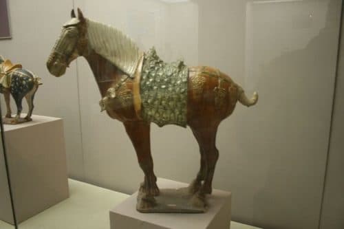Tang Dynasty sancai pottery horse3 — Tang Dynasty Art